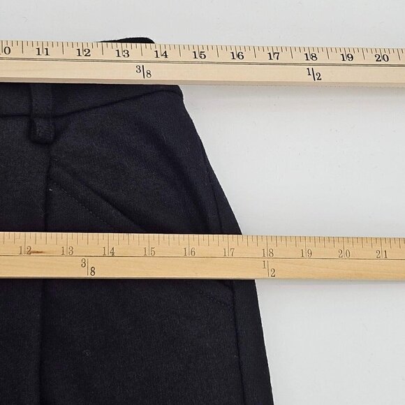 Banana Republic High Rise Tapered Italian Wool Blend Trouser Pant Women’s Size 8 - Picture 7 of 10